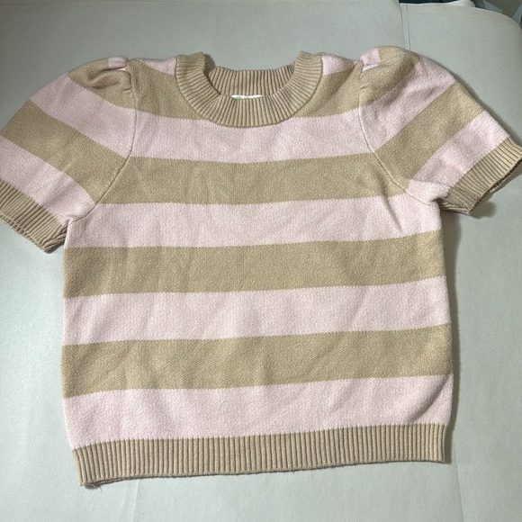 Grayson mini pink and tan striped set size 4t - Picture 5 of 7
